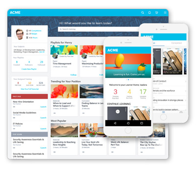 Cornerstone Learning Screenshot